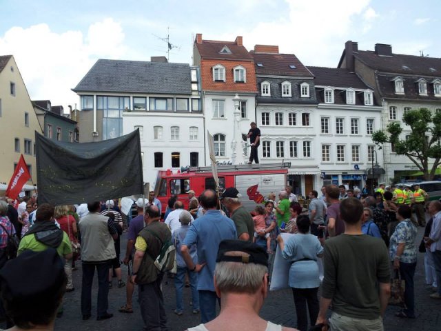 02. Juli 2013 Demo und Stadtratsitzung